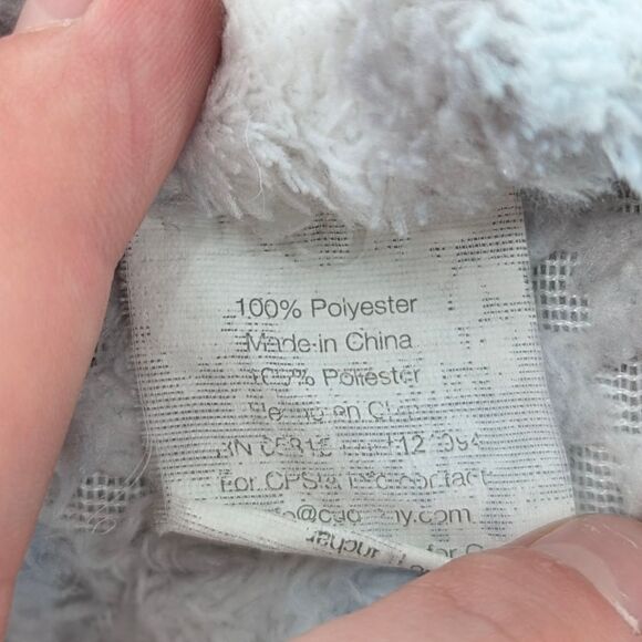 Baby Starters Blue Elephant Baby Blanket Newborn Bundle 30"x36" 2 Pack - Picture 3 of 4